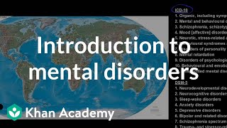 Introduction to mental disorders  Behavior  MCAT  Khan Academy [upl. by Henka]