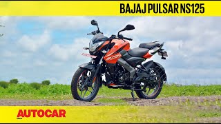 2021 Bajaj Pulsar NS125 review  Not your average 125cc bike  First Ride  Autocar India [upl. by Nirrac517]