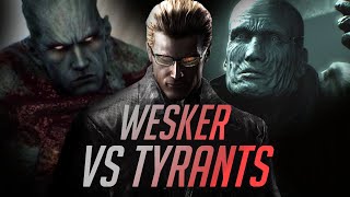 Albert Wesker Vs Tyrant Resident Evil [upl. by Marja]