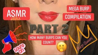 Burp Compilation PART 2 Drinking  Drinking ASMR [upl. by Yolanthe]