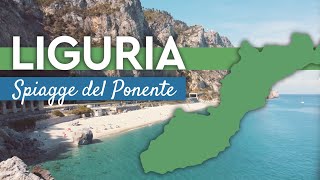 LIGURIA le migliori spiagge della RIVIERA di PONENTE [upl. by Yursa]