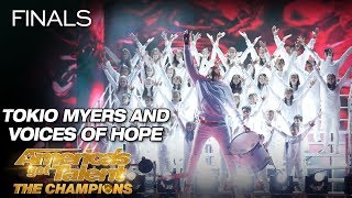 Tokio Myers And Voices Of Hope Childrens Choir Stun The Crowd  Americas Got Talent The Champions [upl. by Cameron]