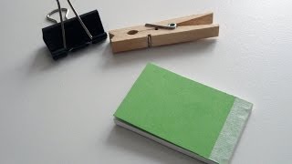 DIY  Création de carnets personnalisés reliure [upl. by Anattar]