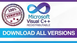 Install All Microsoft Visual C Redistributable Runtime Installer All in One  Umer Iqbal [upl. by Aisila238]