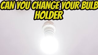 How to replace lamp holderbulb holderELECTRECA [upl. by Arekat]