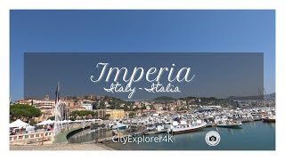 Imperia 4K  Liguria  Italia  Italy [upl. by Idolah]