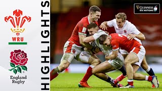 Wales v England  HIGHLIGHTS  60 Points Scored In Crucial Tie  2021 Guinness Six Nations [upl. by Ciri709]