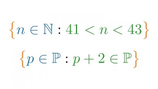 Unendliche Mengen und beschreibende Mengenschreibweise Vorkurs Mathematik [upl. by Meensat]