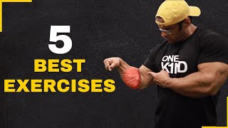 The Perfect Forearm Workout 5 Best Exercises  Yatinder Singh [upl. by Retnuh]