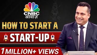 How To Start A StartUp   StartUp Tips  CNBC Awaaz  Dr Vivek Bindra [upl. by Kyne]