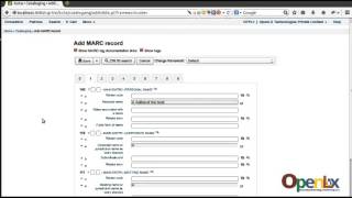 How to do cataloging in koha [upl. by Pisarik424]