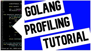 Go Golang Profiling Tutorial [upl. by Eila]