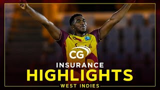 Highlights  West Indies v Australia  McCoy Stars As Windies Go 10 Up  1st CG Insurance T20I 2021 [upl. by Ailana]