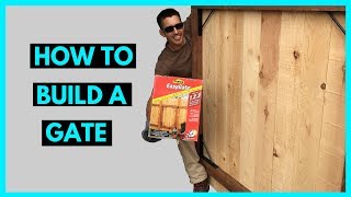 How to Build a Gate  Homax Easy Gate Kit [upl. by Conrado]