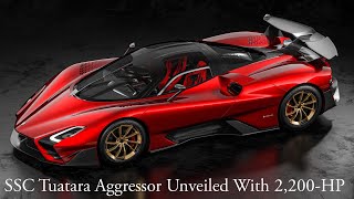 SSC Tuatara Aggressor  Unveiled With 2200 HP [upl. by Diane-Marie]