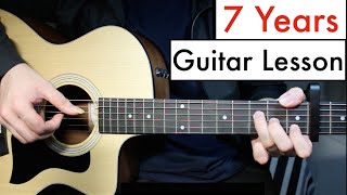 Lukas Graham  7 Years  Guitar Lesson Tutorial Chords [upl. by Hermosa222]