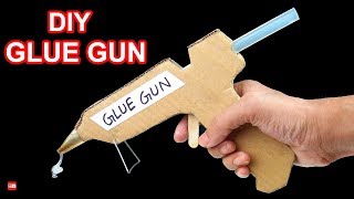 How to Make a Hot Glue Gun at Home  DIY GLUE GUN [upl. by Ellevehs892]