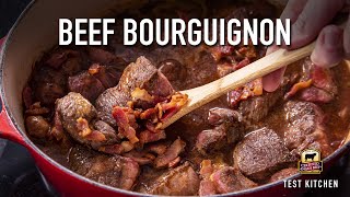 How to Make Beef Bourguignon  Best French Stew Recipe [upl. by Notfa]