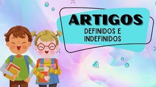 Artigos definidos e indefinidos [upl. by Rosenkrantz326]