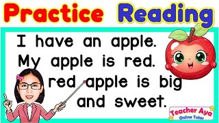 English Reading Lesson for Kids Kinder Grade1 and 2  Learn to Read  Teacher Aya Online Tutor [upl. by Ahsekahs]