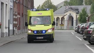 2e ambulance  Brandweer Vilvoorde [upl. by Thorman934]