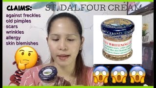 ST DALFOUR WHITENING CREAMProduct ReviewDemo [upl. by Atreb794]