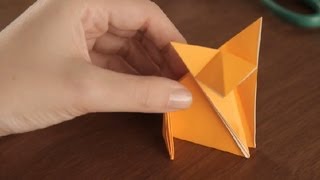 How to Make an Origami Fox  Simple amp Fun Origami [upl. by Yong763]