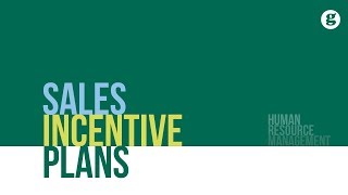 Sales Incentive Plans [upl. by Gide]