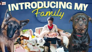 INTRODUCING MY FAMILY PART 1 nimeshchowdary vlogs petsvlog [upl. by Adrianna]