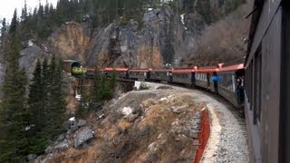 Skagway Alaska White Pass amp Yukon Route Railroad Tour [upl. by Linehan]