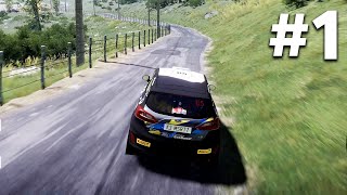 WRC 10 Career Mode Part 1 [upl. by Neyuh214]