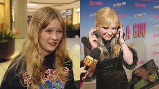 Kirsten Dunst Reacts to Her First ‘Interview With the Vampire’ Interview Exclusive [upl. by Akfir]