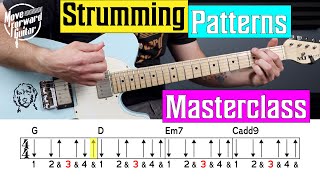 Everything You Need To Know About Strumming Patterns Beginners Masterclass [upl. by Neu]