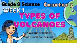 Types of Volcano and Volcanic Eruption  Grade 9 Science Quarter 3 Week 1 Lesson [upl. by Dilaw]