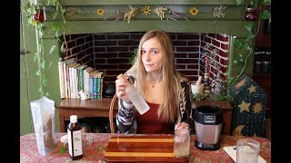 How to make herb infused oils with the alcohol intermediary method [upl. by Hallerson]