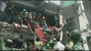 Bangladesh Factory Collapse [upl. by Drofhsa]