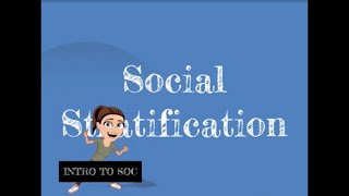 Social Class Part ITypes of Social Stratification [upl. by Muscolo]