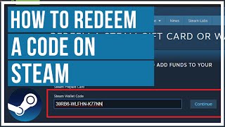 How To Redeem A Code On Steam  Unlock A Game [upl. by Laeira]