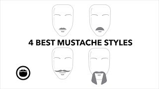 The 4 Best Mustache Styles  Eric Bandholz [upl. by Nordna]