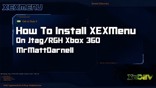 How to Install XeXMenu 12 RGHJTAG [upl. by Arick]