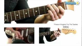 How to Play quotPossum Kingdomquot by The Toadies on Guitar [upl. by Ploch]