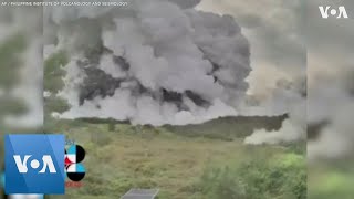 Timelapse Footage of Eruption From Inside Taal Volcano [upl. by Adaliah]