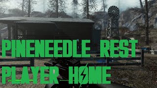 FALLOUT 4 MOD REVIEW Pineneedle Rest Player Home [upl. by Adrian]