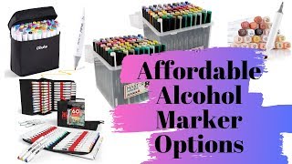 Affordable Alcohol Marker Options You Have to See  Reviewing 4 Brands [upl. by Salsbury]