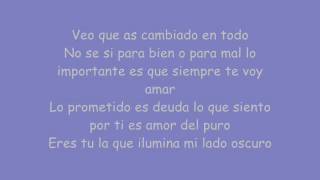 aunque estes con el remix letra [upl. by Lehcear]