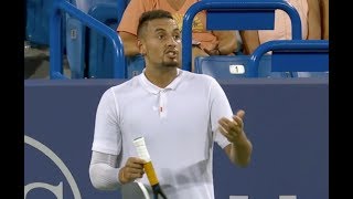 Nick Kyrgios has explosive meltdown in Cincinnati [upl. by Lehman]