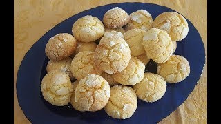 BISCOTTI FRIABILI AL LIMONE🍋RITA CHEF  Ottimi [upl. by Ysiad]