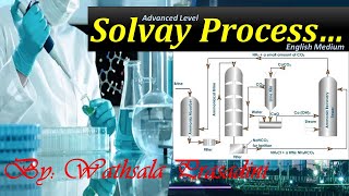 Solvay Process For Sodium Carbonate ProductionIndustrial ChemistryOnline Learning Advanced Level [upl. by Eiramyllek]