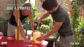 How to build homemade Compost Bokashi  DIY  Le bokashi de cuisine [upl. by Phaih971]