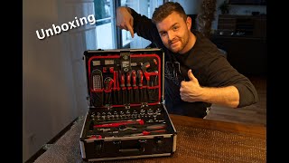 Unboxing  Meister Werkzeugtrolley 230teilig [upl. by Farica]